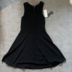 French Connection Black Sleeveless Dress